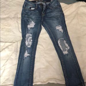 Charlotte Russe Ripped Jeans